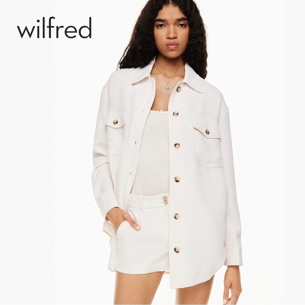 Wilfred The Ganna™️Shirt Jacket in Crepette